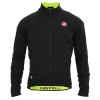 CASTELLI PASSO GIAU JACKET BLACK/YELLOW FLUO XL