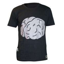 THE BIG RING S/S CASUAL T-SHIRT BRAIN Mens