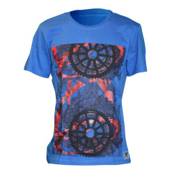 THE BIG RING S/S CASUAL T-SHIRT CASSETTE Mens
