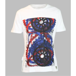 THE BIG RING S/S CASUAL T-SHIRT CASSETTE Mens