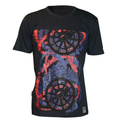 THE BIG RING S/S CASUAL T-SHIRT CASSETTE Mens