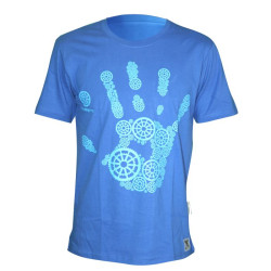 THE BIG RING S/S CASUAL T-SHIRT HAND Mens