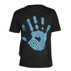 THE BIG RING S/S CASUAL T-SHIRT HAND Mens