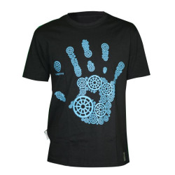 THE BIG RING S/S CASUAL T-SHIRT HAND Mens