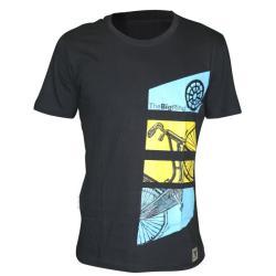 THE BIG RING S/S CASUAL T-SHIRT SPLIT BIKE Mens