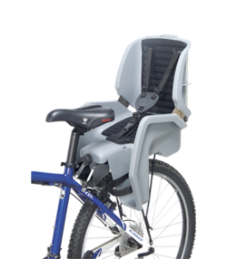 BETO - Baby Seat - 700Cc - Shock Absorbing Eva Seat Pad - Foot Straps - Steel Pannier Rack Included