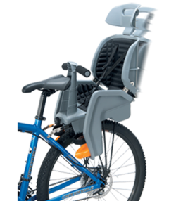 BETO - Deluxe Baby Seat - Suit 700Cc Bike - Disc Brake Compatible - 3 Position Reclining Back