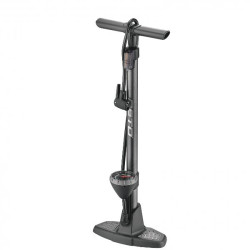 BETO - Floor Pump - Steel Barrel - Composite Handle & Base - 2.5 Inch Gauge - Tri - Valve SV/PV/Dunlop Head