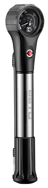 BETO - Tyre - & Shock Pump - Cnc Alloy Mini Hand - Presta & Schrader - Dual Volume - 300 psi