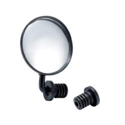 COLOURY - Mirror - 360 Deg Angle Adjustable - Dual Plugs 17.8/19.0mm