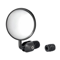 COLOURY - Mirror - 360 Deg Angle Adjustable - Dual Plugs 17.8/19.0mm