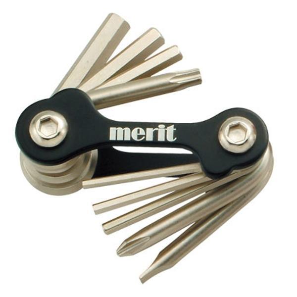 COLOURY - Multi Tool - 9 Function - Allen Keys And T25