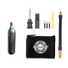 DYNAPLUG - Tubeless Repair Kit - Air MTB - Black W/ Pouch & Hose & 2 x 16G C02