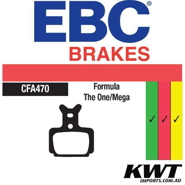 EBC - Pad - Formula One Mega Red Downhilll Compound