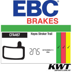 EBC - Pad 467G - Hayes Stroker Trail Green Compound