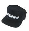 FUNN - Cap - Embroidery Logo - Black W/ White Logo