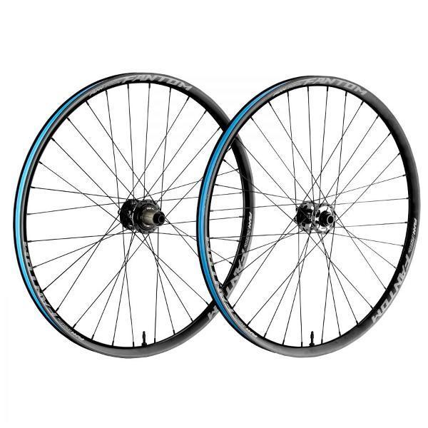 FUNN - Wheelset - Fantom AM30 (Int 25mm) - 32H - 6 Bolt Disc Mount - F:110/15mm R:148/12mm - Shimano Drive Body