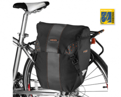 IBERA - Pannier Bag - Pak Rak With Quick Clip-On System - Sold As One - Capacity: 15L - Carry Limit: 9Kg