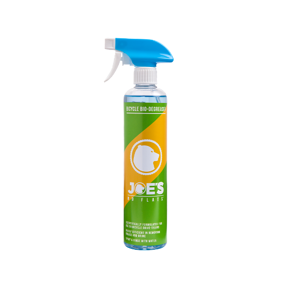 JOES NO-FLATS Bio-Degreaser 500mL Spray Bottle - Make sure to send triggers with bottles!
