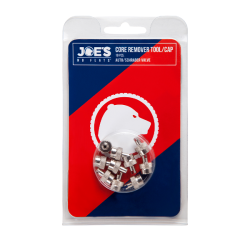 JOES NO-FLATS Schrader Valve Key/Cap 10PC