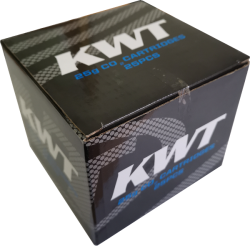 KWT Co2 25g - 25 PCS / BOX THREADED