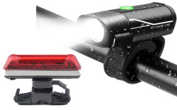 KWT Light Set USB (Front - CHASER 420 lmns, Rear - STEALTH 40 lmns)