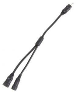 MAGICSHINE Y-Cable - 1xOval M/F & 1 x Round F