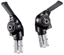 MICROSHIFT Bar End Shifter - BS-M11 - 2/3 x 11 Speed - Pair (Shimano Mountain)