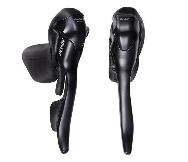 MICROSHIFT Drop Bar Shifter - ADVENT SB-M090 - 1x9 Speed - Pair (Not Shimano)