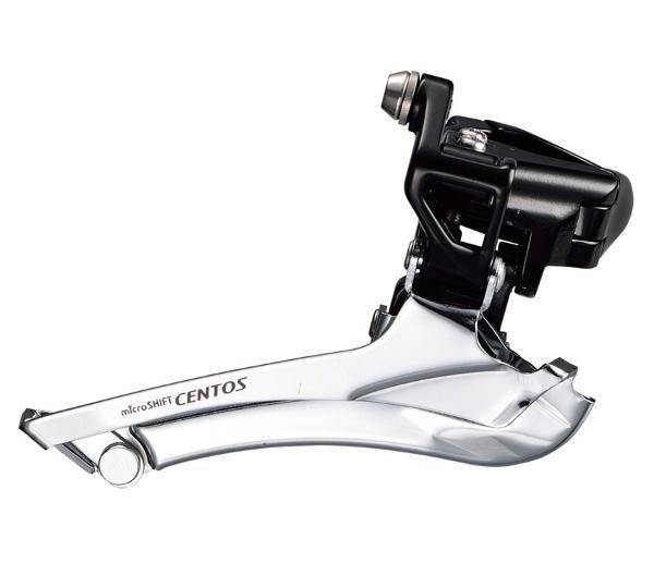 MICROSHIFT Front Derailleur - CENTOS FD-R552- 2x10 Speed - 50-56T - Braze-on Mount