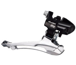 MICROSHIFT Front Derailleur - R8 FD-R252 - 2x8 Speed - 46-52T - Braze-On Mount (Shimano Road)