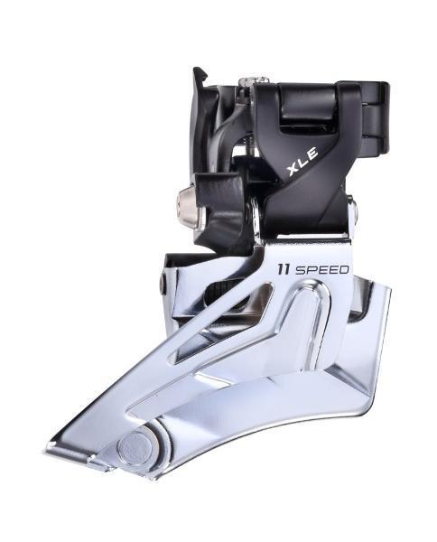 MICROSHIFT Front Derailleur - XLE 11 FD-M622G Trekking - 2x11 Speed - 42-46T - Clamp Mount (Shimano Mountain)