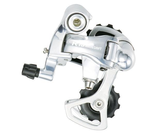 MICROSHIFT Rear Dearilleur - R10 RD-R47 - 3x10 Speed - Long Cage - 11-28T - Silver (Shimano Road)