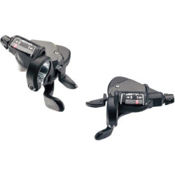 MICROSHIFT Thumb Tap Shifter - MEZZO TS39 - Pair (Shimano Mountain)