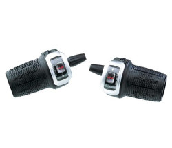 MICROSHIFT Twist Shifter - DS85 - Pair (Shimano Mountain)