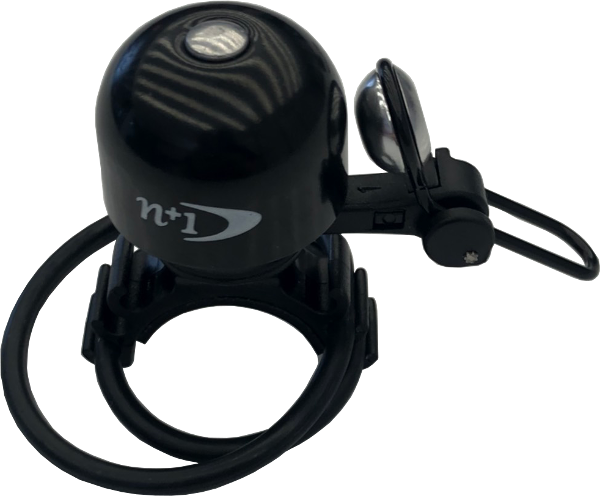 NUVO Bell - N+1-B724BPQ - 27mm, BLACK - FOR 19.2mm -31.8mm, 26g, brass top with plastic strap, OEM packaged