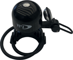 NUVO Bell - N+1-B724BPQ - 27mm, BLACK - FOR 19.2mm -31.8mm, 26g, brass top with plastic strap, OEM packaged