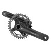 PROWHEEL MTB Crankset - CHARM-FD04S - 170mm Length - Inc BSA 73mm BB - 148 Boost - 32T Narrow Wide 10/11s - 24mm Axle - Black