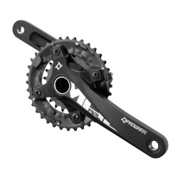 PROWHEEL MTB Crankset - MPL-501 - Inc BSA 73mm BB - Non Boost - 2x 38-24T 10s - 24mm Axle