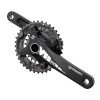PROWHEEL MTB Crankset - MPL-501 - Inc BSA 73mm BB - Non Boost - 2x 38-24T 10s - 24mm Axle