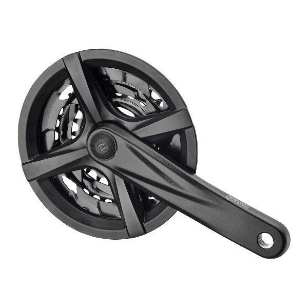 PROWHEEL MTB Crankset - TF-CU01 - 170mm Length - Non Boost - 3x 40-30-22T 9s - Square Taper 124.5mm Axle - Black