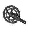 PROWHEEL ROAD Crankset - OUNCE-421C-N - 2x 50-34T 8/9s - Square Taper 110.5mm Axle