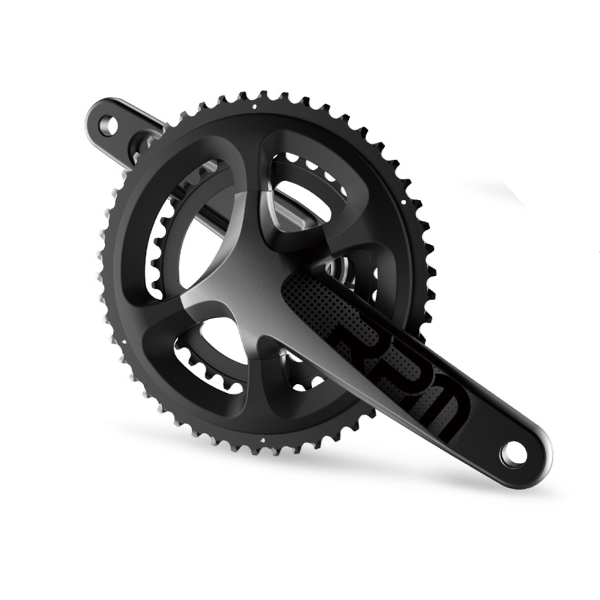 PROWHEEL ROAD Crankset - RPM-C601AP - Inc BSA 68mm BB - 2x 50-34T 8/9s - 24mm Axle