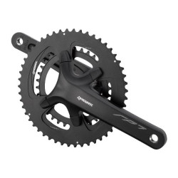 PROWHEEL ROAD Crankset - RPT-621 - Inc BSA 68mm BB - 2x 50-34T 11s - 24mm Axle