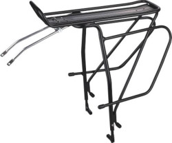 QBP TOURING HD PANNIER RACK DISC BRAKE - 20cm FITTINGS - ADJUSTABLE TO 29INCH BIKES - up to 30 kg