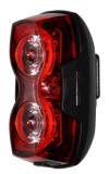REAR LIGHT REAR DUAL EYES HIGH VISIBILITY 80 LUMENS 2 X AAA BATTERIES INCLUDED 60 hrs time