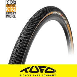 TUFO SPEEDERO 700 X 40 GRAVEL BLACK/BEIGE 120 TPI TUBELESS READY