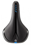 VELO Saddle UNISEX - COMFORT - High Density Foam, Steel Rails - 285mm x 172mm, 411g