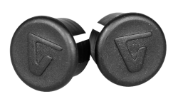 VELOX Handlebar Plugs Bk x 2