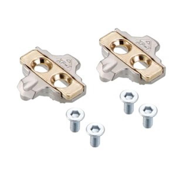 XPEDO Cleat Set - XPT - 6? FLOAT - for SPD, 65g/set, 2-hole bolt pattern